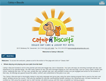 Tablet Screenshot of catnipnbiscuits.com